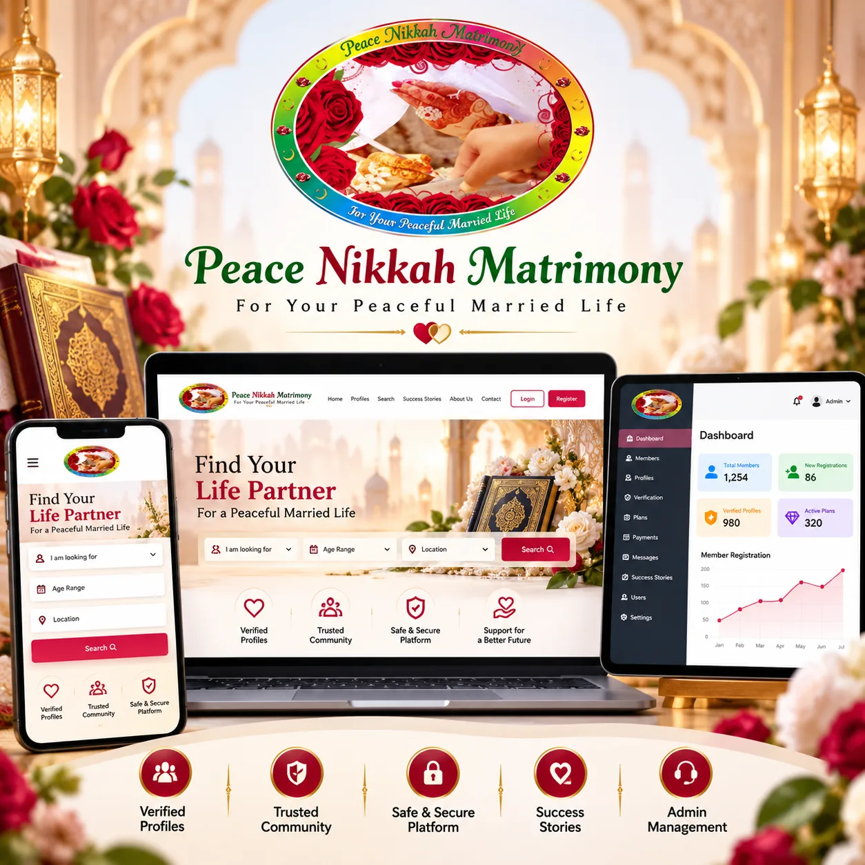 Peace Nikkah Matrimony project